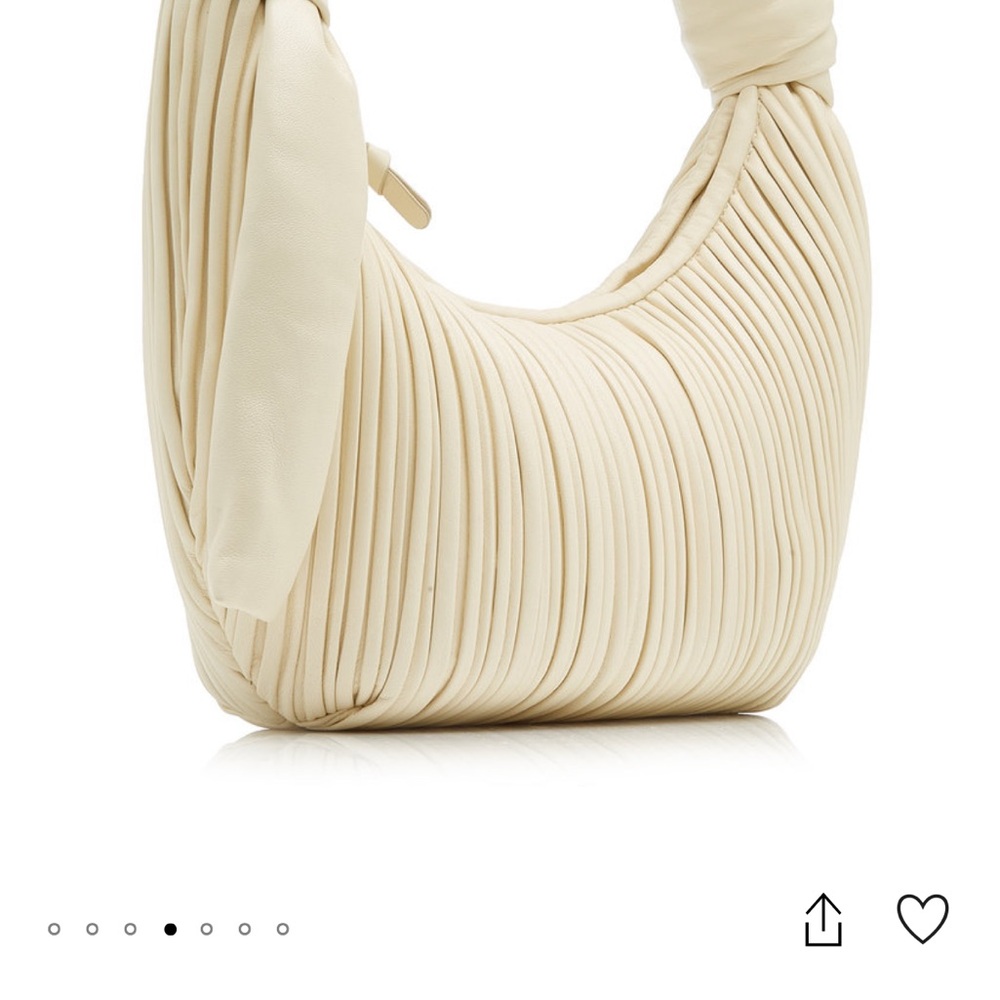 Neous Neptune pleated shoulder bag